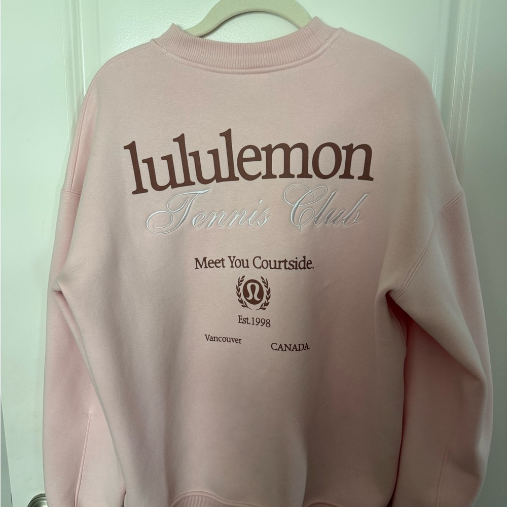 lululemon athletica Pink Tennis Club Graphic Crewneck - Picture 6 of 6